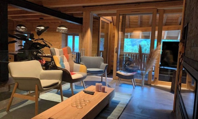 Le Serre Barbin Chalet De Esquí | Chalet Avec Jacuzzi 13 Personnes