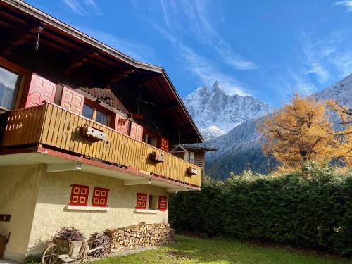 Les Praz-de-Chamonix Chalet De Esquí | Chalet Baraka Vue MontBlanc