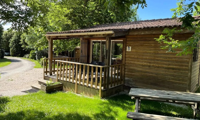 Soreze Chalet De Esquí | Chalet Bois Confort 31m2 - 2 Schlafzimmer - Überdachte Terrasse - TV - Klimaanlage 6 Personen