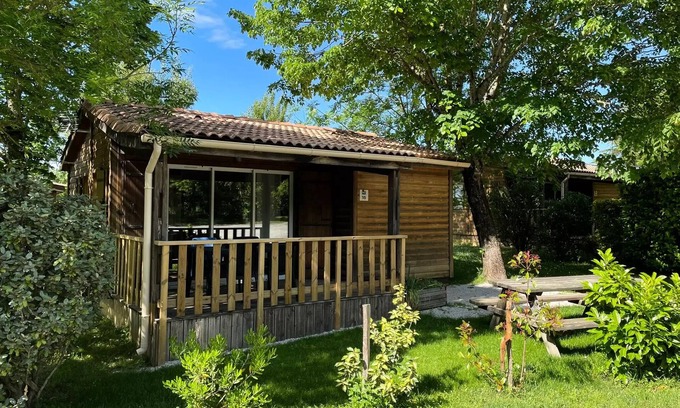 Soreze Chalet De Esquí | Chalet Bois Premium 31m2 - 2 Schlafzimmer - überdachte Terrasse - TV - LV - Klimaanlage 6 Personen