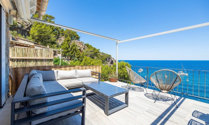 Deia Chalet De Esquí | Chalet 'Ca La Dolors Deià' con vistas al mar, Wi-Fi y aire acondicionado