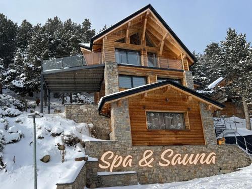Les Angles Chalet De Esquí | Chalet cosy Spa & Sauna privatifs Les Angles