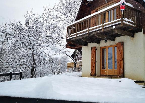 Allos Chalet De Esquí | Chalet d'une chambre avec jardin amenage a Allos a 1 km des pistes