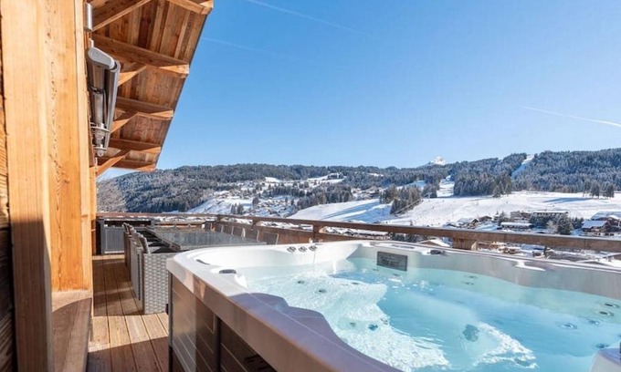 Les Gets Chalet De Esquí | Chalet de luxe avec jacuzzi, Wi-Fi et parking privé - FR-1-671-138