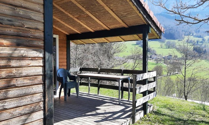 Saint-Martin-en-Vercors Chalet De Esquí | chalet du camping la Porte St Martin
