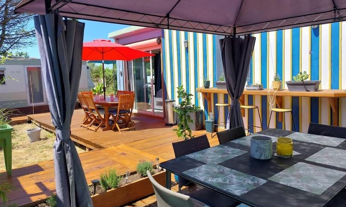 Saint-Denis-d'Oleron Chalet De Esquí | Chalet en bois, idéalement situé prés de la plage des Seulieres