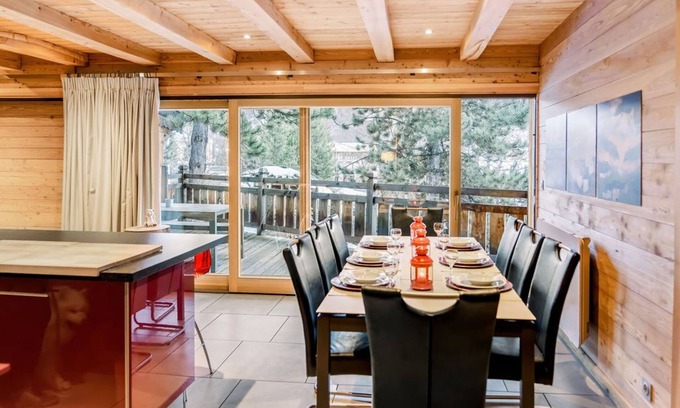 Saint-Chaffrey Chalet De Esquí | CHALET EVEREST **** AT THE FOOT OF THE CHANTEMERLE SLOPES, SERRE CHEVALIER 1350