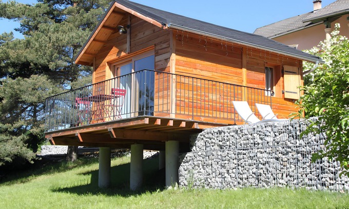 Saint-Jean-Saint-Nicolas Chalet De Esquí | Chalet 'Shangri-la' with Mountain View, Private Garden and Wi-Fi