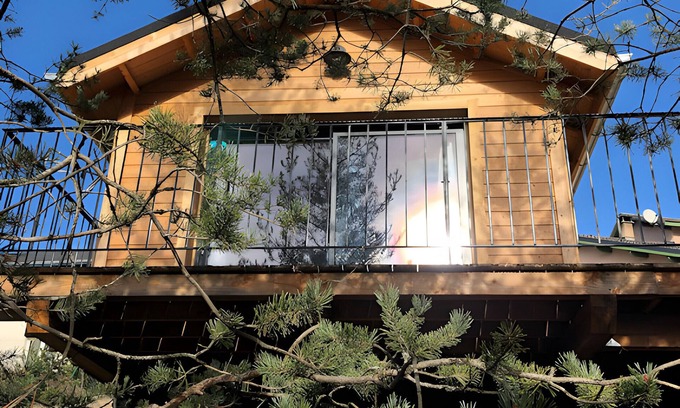 Saint-Jean-Saint-Nicolas Chalet De Esquí | Chalet 'Mini Samsara' with Mountain View, Balcony and Wi-Fi