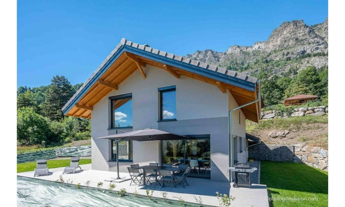 Saint-Jean-Saint-Nicolas Casa | Chalet Soleil Boeuf