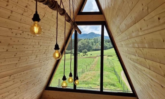 Saint-Michel-sur-Meurthe Chalet De Esquí | Chalet Vosgien en A, le Chevreuil
