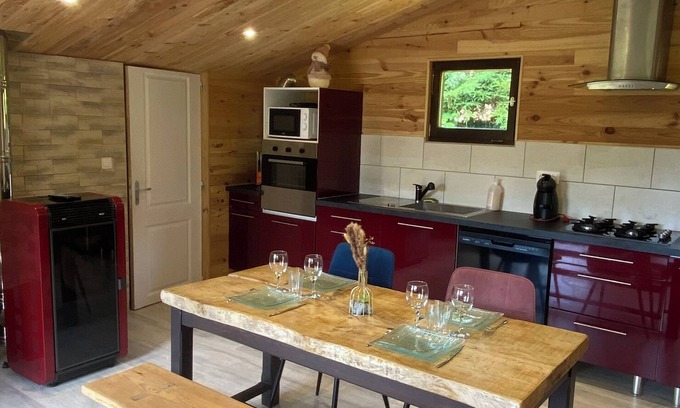 Mortagne Chalet De Esquí | Chalet, gîte du lilas