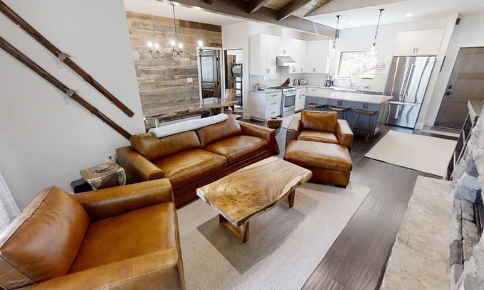 Taos Ski Valley Casa | Chalet Genepi - New Property! - Taos Ski Valley - Fireplace - Mountain Views - H