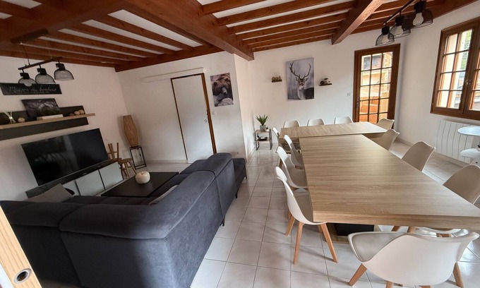 Boutx Cabaña | Chalet 'Gite 6 Personnes Boutx' con terraza privada, balcón y Wi-Fi