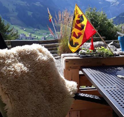 Adelboden Apartamento | Chalet Gotthelf Gartenstudio, Ferien mit Hund