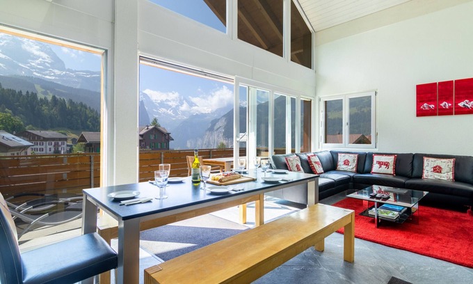 Wengen Apartamento | Chalet Hannegg Penthouse