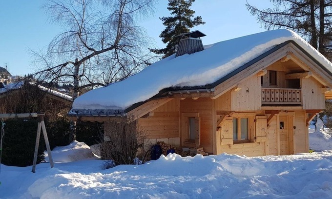 Les Carroz-d'Araches Chalet De Esquí | Chalet Individuel Savoyard au Centre du Village