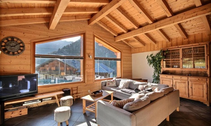 Saint-Jean-dʼAulps Chalet De Esquí | CHALET INDIVIDUEL -SAUNA - WIFI- SAINT JEAN D'AULPS - 14 PERSONNES - CHALET COFFY