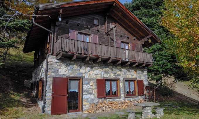 Chandolin Chalet De Esquí | Chalet individuel de 100m2 avec jardin pour 5 personnes. Au calme, accès par la route des Echertes.T