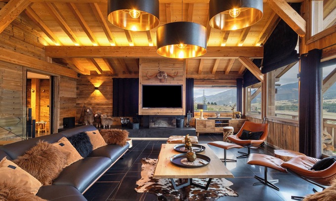 Superbolquere Chalet De Esquí | Chalet 'Isabella Lodge Pyrénées' con vistas, terraza privada y Wi-Fi