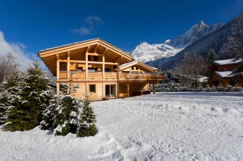 Les Praz-de-Chamonix Chalet De Esquí | Chalet Isabelle Mountain lodge 5 star 5 bedroom en suite sauna jacuzzi