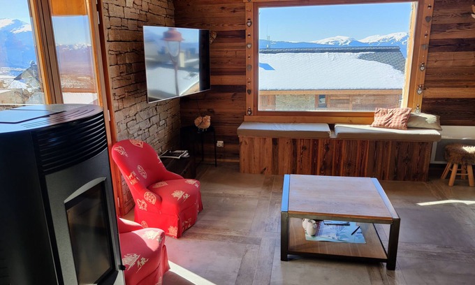 Font-Romeu-Odeillo-Via Chalet De Esquí | Chalet Les 3 Biches, resort center