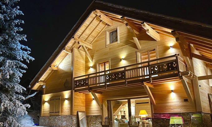 La Salle-les-Alpes Chalet De Esquí | Chalet La Luge with exceptional valley views