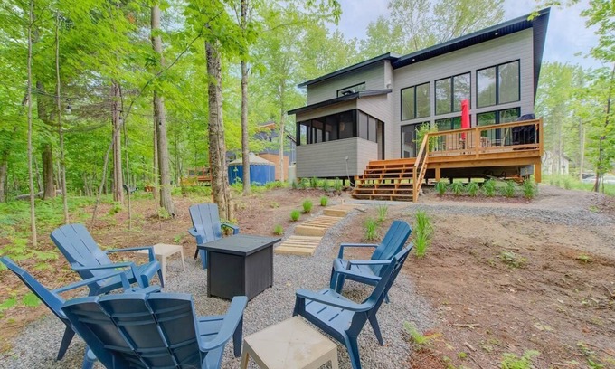 Pont-Rouge Chalet De Esquí | Chalet La Mi-Temps spa