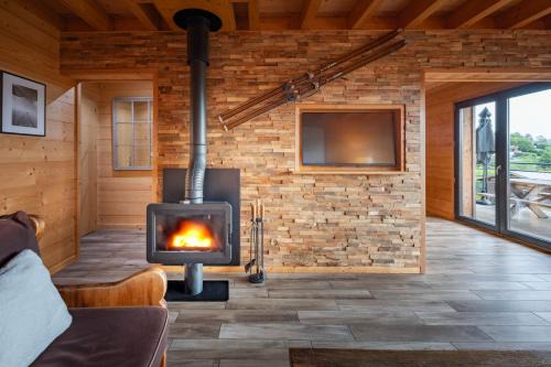 Gerardmer Chalet De Esquí | Chalet La Souris, chaleureux avec vue panoramique