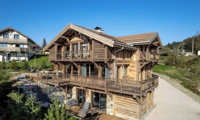 Gerardmer Chalet De Esquí | Chalet La Vallée Cerena - Swimming pool - Sauna
