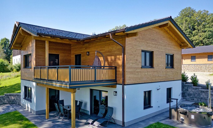 Eppenschlag Chalet De Esquí | Chalet 'Landhaus Rachelblick' con vistas a la montaña, terraza privada y Wi-Fi