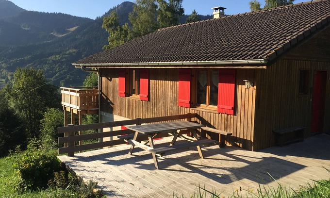 Bernex Chalet De Esquí | Chalet Le Bois d'Holly, 10 personas, 5 habitaciones, con chimenea