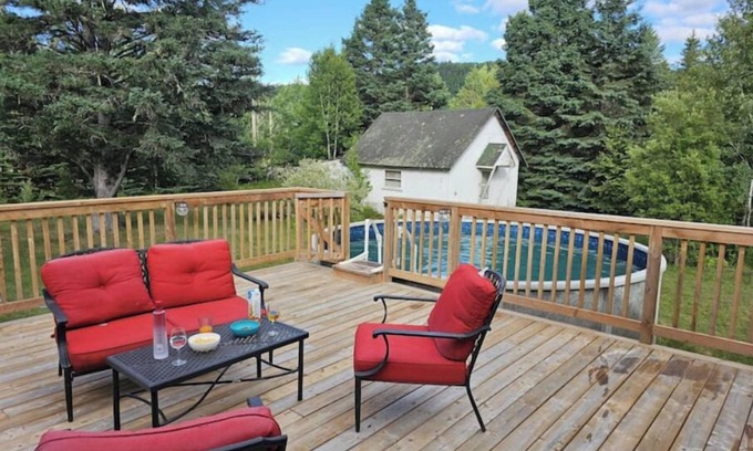 Saint Come Chalet De Esquí | Chalet Le Familial in Saint-Côme - Heated pool (June-Sept)+Spa