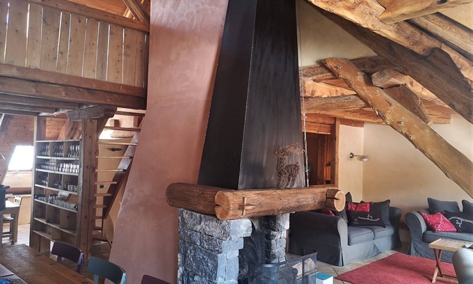 Monetier-les-Bains Chalet De Esquí | Chalet les Clochettes & Spa Piscine in Monêtier-les-Bains
