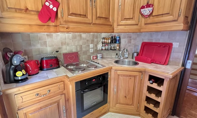 Mittlach Chalet De Esquí | Chalet 'Les Airelles' with Mountain View, Private Terrace and Wi-Fi
