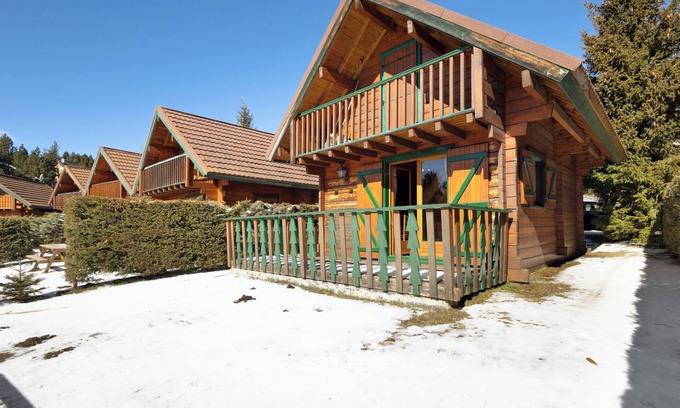 Pyrenees 2000 Chalet De Esquí | Chalet "Maison De Bois Finlandaise" con 2 terrazas privadas y balcón
