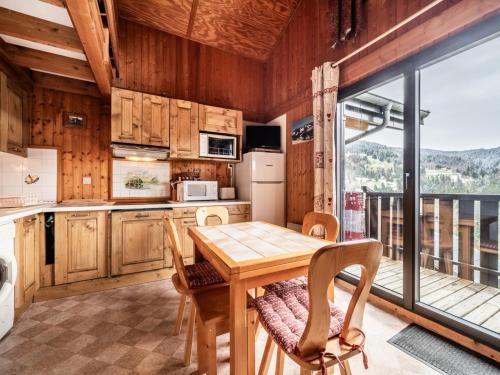 Les Gets Chalet De Esquí | Chalet mitoyen Les Gets 6 pers. - Balcon Sud, Garage, Wi-Fi, Animaux admis - FR-1-671-139