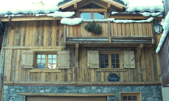 Le Praz Chalet De Esquí | Courchevel: Casa de montaña (madera / piedra) - Courchevel