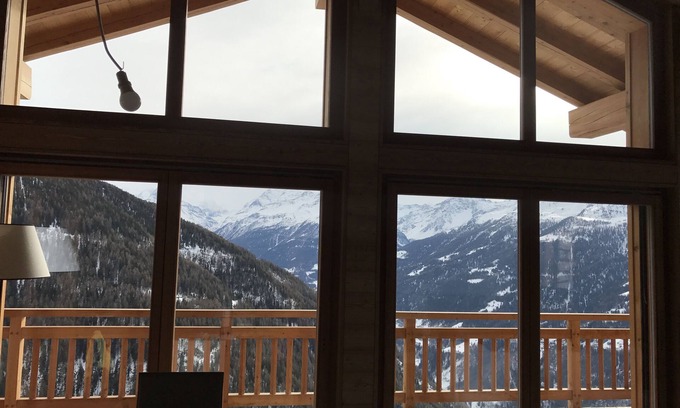 Chandolin Chalet De Esquí | Chalet Neuf Luxueux Loué Quelques Semaines par an