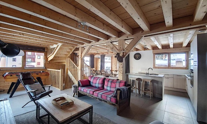 Saint-Jean-dʼAulps Chalet De Esquí | CHALET NEUF -SAINT JEAN D'AULPS STATION 12 PERSONNES - CIMES C6