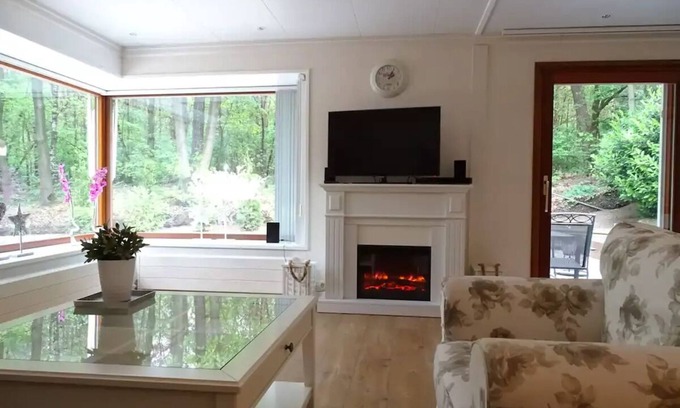 Groesbeek Chalet De Esquí | Chalet Pimpel & Mees; comfortably enjoy the peace and nature.