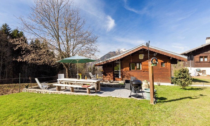 Faverges-Seythenex Chalet De Esquí | Chalet 'Sauvage' con vistas a la montaña, terraza privada y Wi-Fi