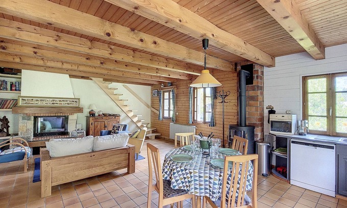 Seytroux Chalet De Esquí | Chalet SEYTROUX - 6 beds - GARDEN with MOUNTAIN VIEWS