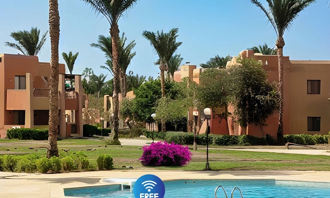 Makadi Bay Apartamento | Chalet Stella Makadi Aquapark Private beach wifi