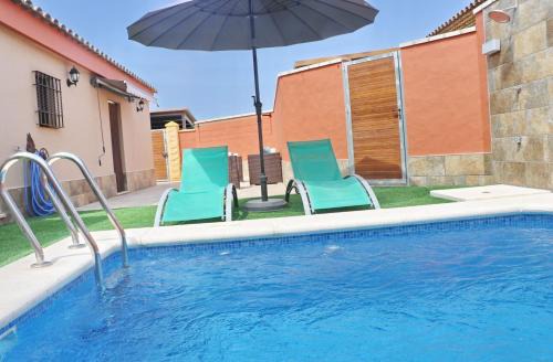 Conil de la Frontera Chalet De Esquí | Chalet Sultan con piscina