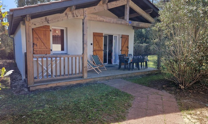 Ondres Chalet De Esquí | Chalet T3 Nature Pool Tennis