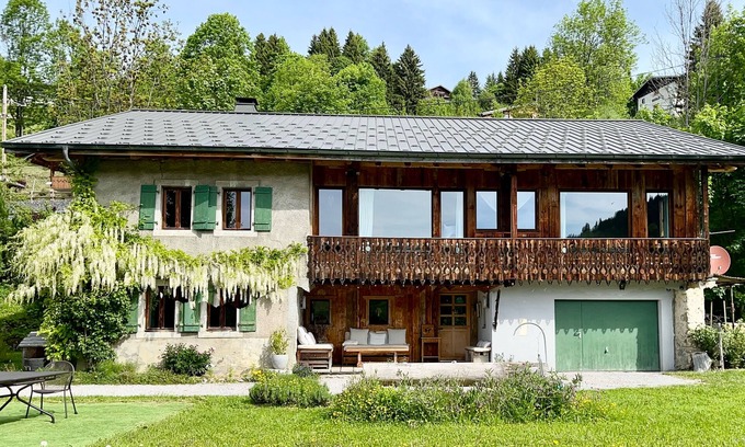 Les Gets Chalet De Esquí | Chalet casa de campo típica de Saboya en el campo, días de fiesta de la familia y los amigos