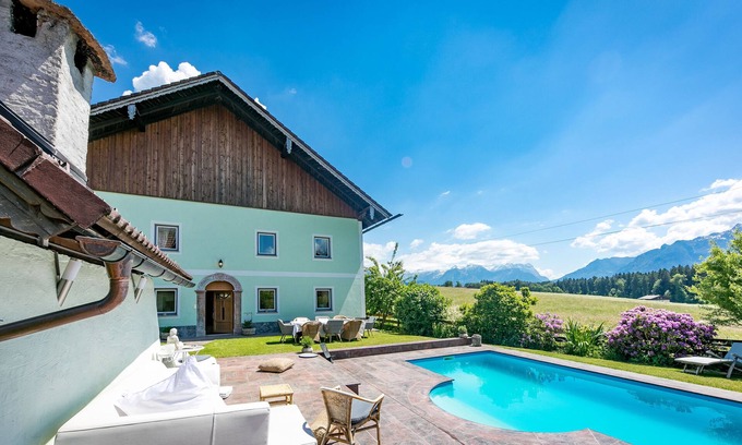 Adnet Casa | Chalet Wiesengut Romantic secluded location with pool and whirlpool