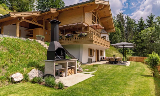 Viehhofen Chalet De Esquí | Chalet with breathtaking views and large terrace