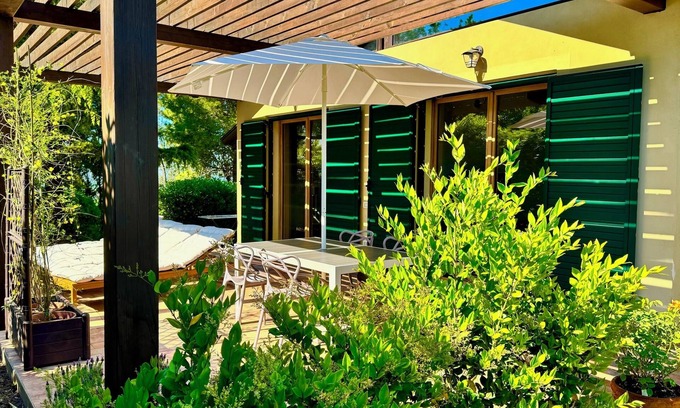 Misano Monte Chalet De Esquí | ChaletSoleLuna sea view, Italian Villa, Riccione Misano, Pet Friendly!